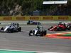 GP BELGIO, 23.08.2015 - Gara, Valtteri Bottas (FIN) Williams F1 Team FW37 e Nico Rosberg (GER) Mercedes AMG F1 W06