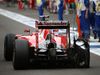 GP BELGIO, 23.08.2015 - Gara, Sebastian Vettel (GER) Ferrari SF15-T with a puncture