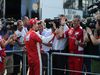 GP BELGIO, 23.08.2015 - Gara, Sebastian Vettel (GER) Ferrari SF15-T e Maurizio Arrivabene (ITA) Ferrari Team Principal