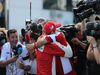 GP BELGIO, 23.08.2015 - Gara, Sebastian Vettel (GER) Ferrari SF15-T e Maurizio Arrivabene (ITA) Ferrari Team Principal