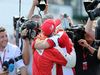 GP BELGIO, 23.08.2015 - Gara, Sebastian Vettel (GER) Ferrari SF15-T e Maurizio Arrivabene (ITA) Ferrari Team Principal