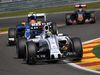 GP BELGIO, 23.08.2015 - Gara, Felipe Massa (BRA) Williams F1 Team FW37 davanti a Felipe Nasr (BRA) Sauber C34