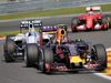 GP BELGIO, 23.08.2015 - Gara, Daniil Kvyat (RUS) Red Bull Racing RB11 e Felipe Massa (BRA) Williams F1 Team FW37