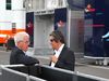 GP BELGIO, 23.08.2015 - In the aftermath of the trial between Lotus e Charles Pic, bailiff is here to put the trucks e the cars under seal.