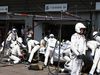 GP BELGIO, 23.08.2015 - Gara, Pit stop, Valtteri Bottas (FIN) Williams F1 Team FW37