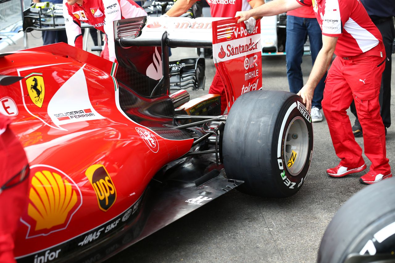 GP BELGIO, 20.08.2015 - Ferrari SF15-T, detail