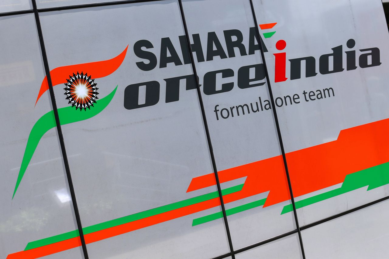 GP BELGIO, 20.08.2015 - Force India truck
