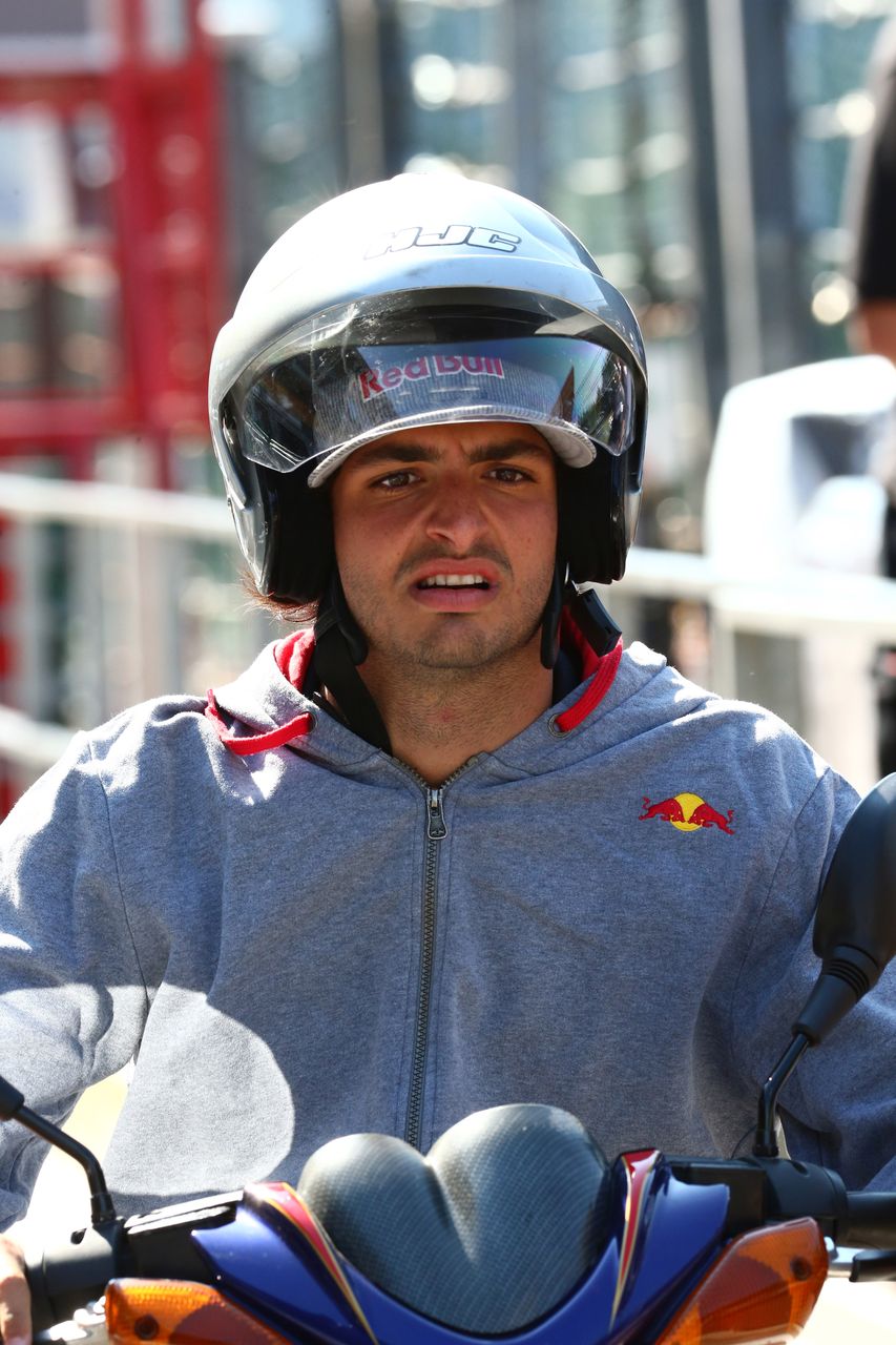 GP BELGIO, 20.08.2015 - Carlos Sainz Jr (ESP) Scuderia Toro Rosso STR10