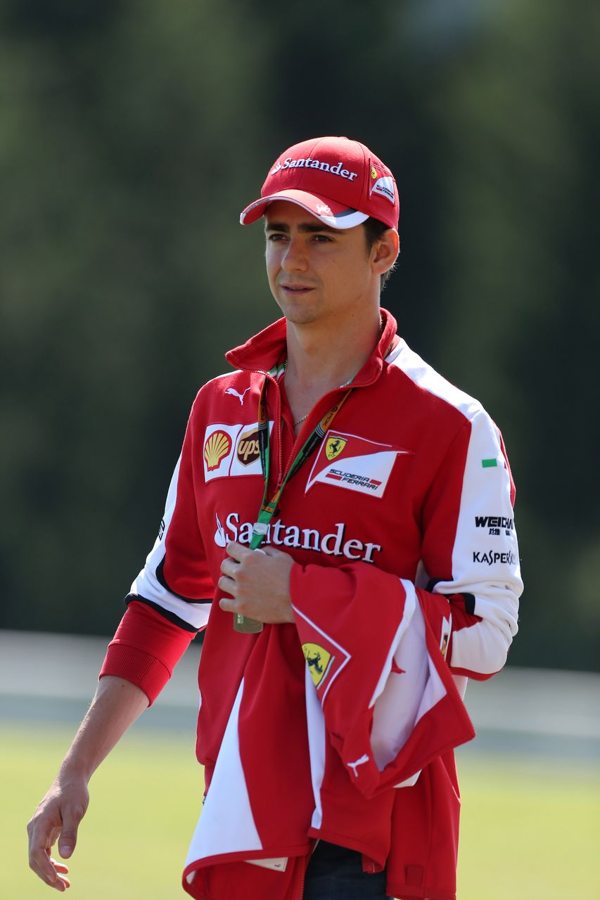 GP BELGIO, 20.08.2015 - Esteban Gutierrez (MEX) Ferrari Test e Reserve Driver