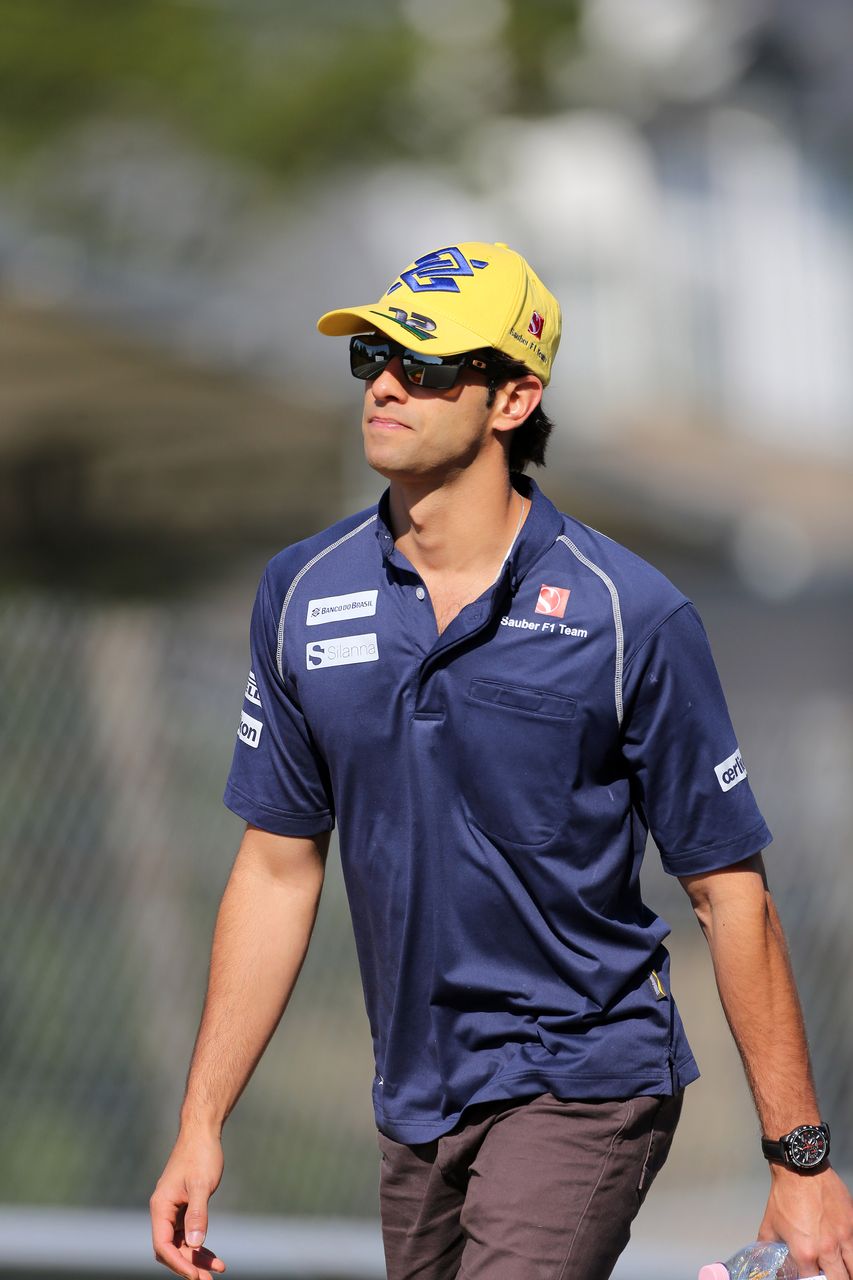 GP BELGIO, 20.08.2015 - Felipe Nasr (BRA) Sauber C34