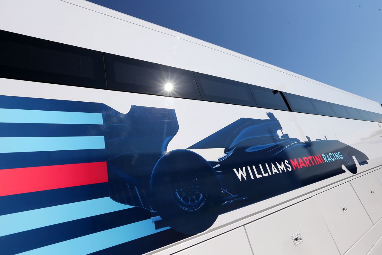 GP BELGIO, 20.08.2015 - Williams truck