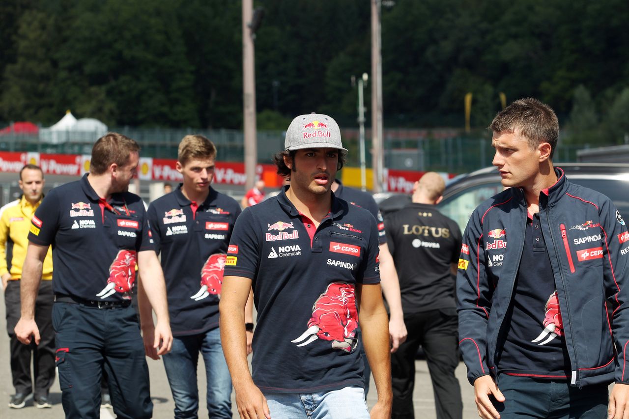 GP BELGIO, 20.08.2015 - Carlos Sainz Jr (ESP) Scuderia Toro Rosso STR10