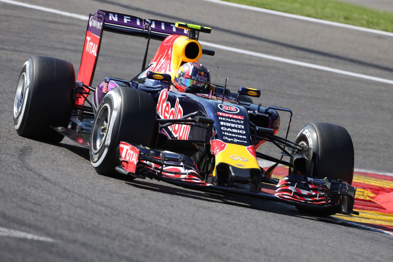 GP BELGIO, 22.08.2015 - Prove Libere 3, Daniil Kvyat (RUS) Red Bull Racing RB11