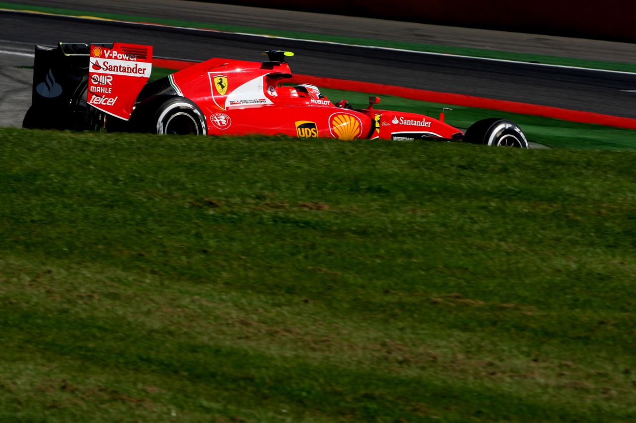 GP BELGIO, 22.08.2015 - Prove Libere 3, Kimi Raikkonen (FIN) Ferrari SF15-T