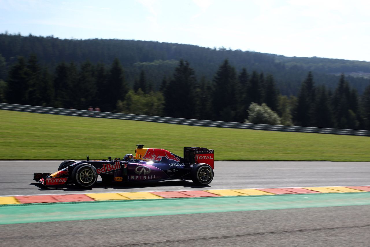 GP BELGIO, 22.08.2015 - Prove Libere 3, Daniel Ricciardo (AUS) Red Bull Racing RB11