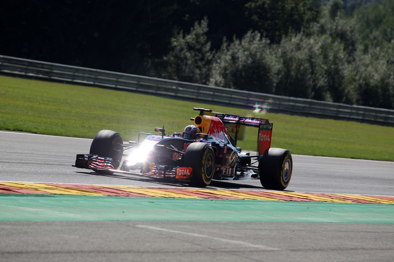 GP BELGIO, 22.08.2015 - Prove Libere 3, Daniel Ricciardo (AUS) Red Bull Racing RB11