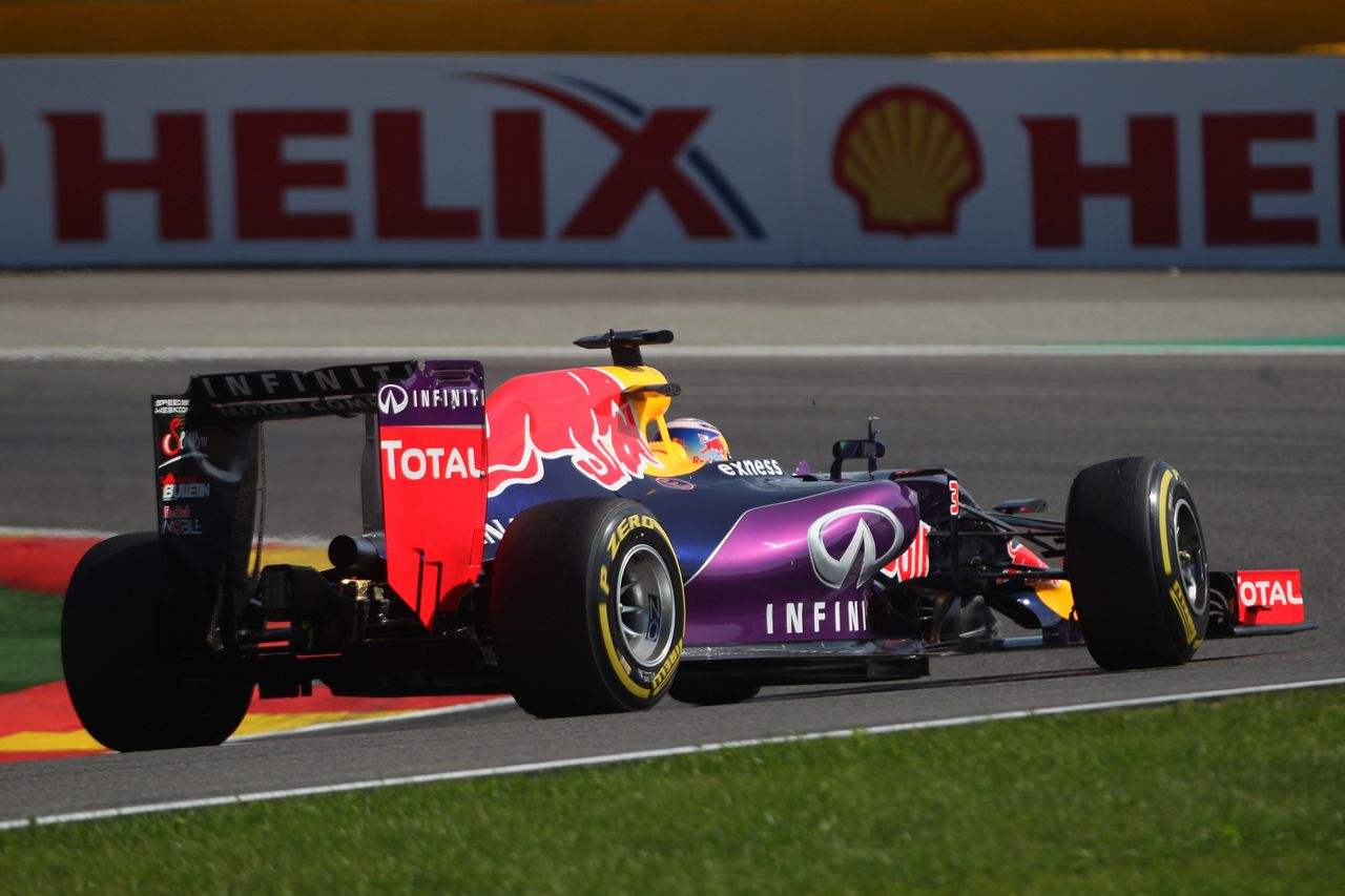 GP BELGIO, 22.08.2015 - Prove Libere 3, Daniel Ricciardo (AUS) Red Bull Racing RB11