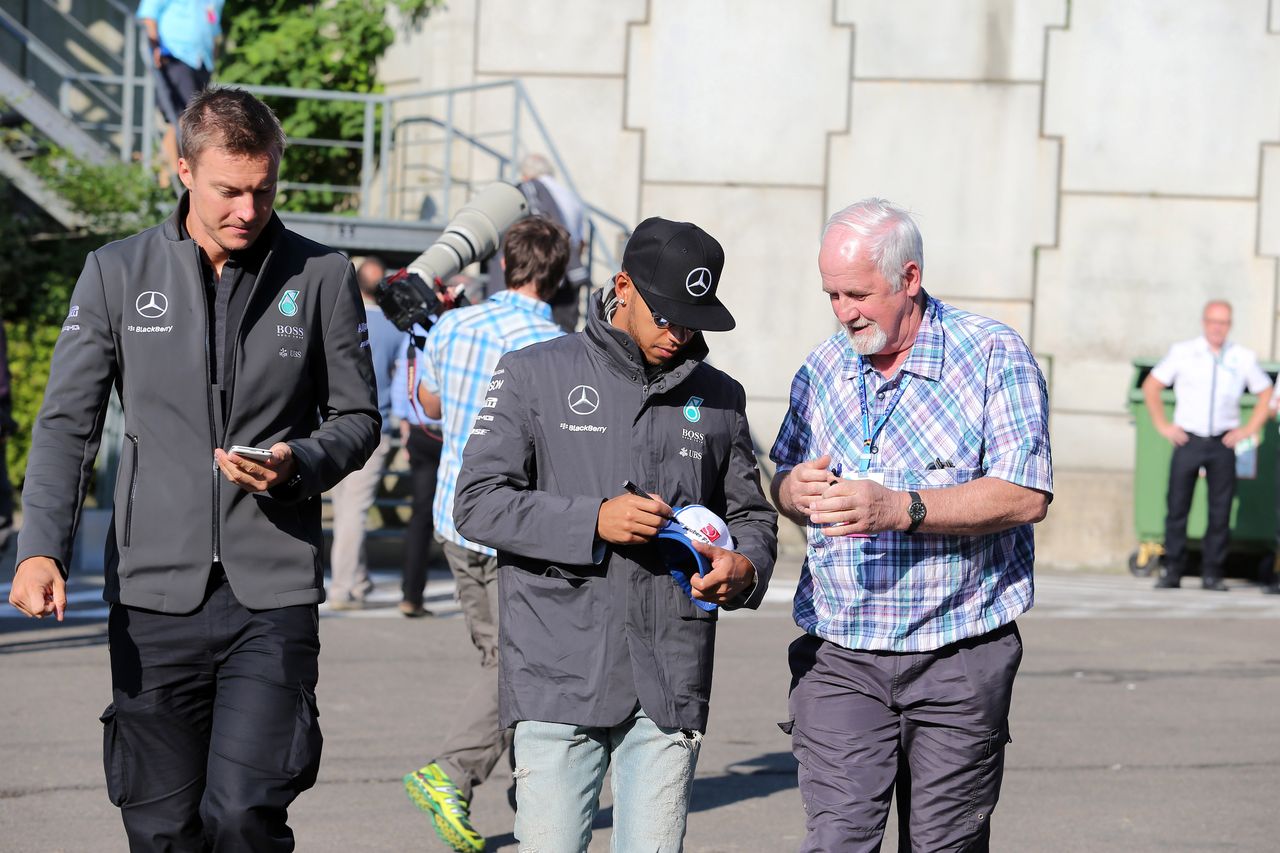 GP BELGIO, 22.08.2015 - Prove Libere 3, Lewis Hamilton (GBR) Mercedes AMG F1 W06