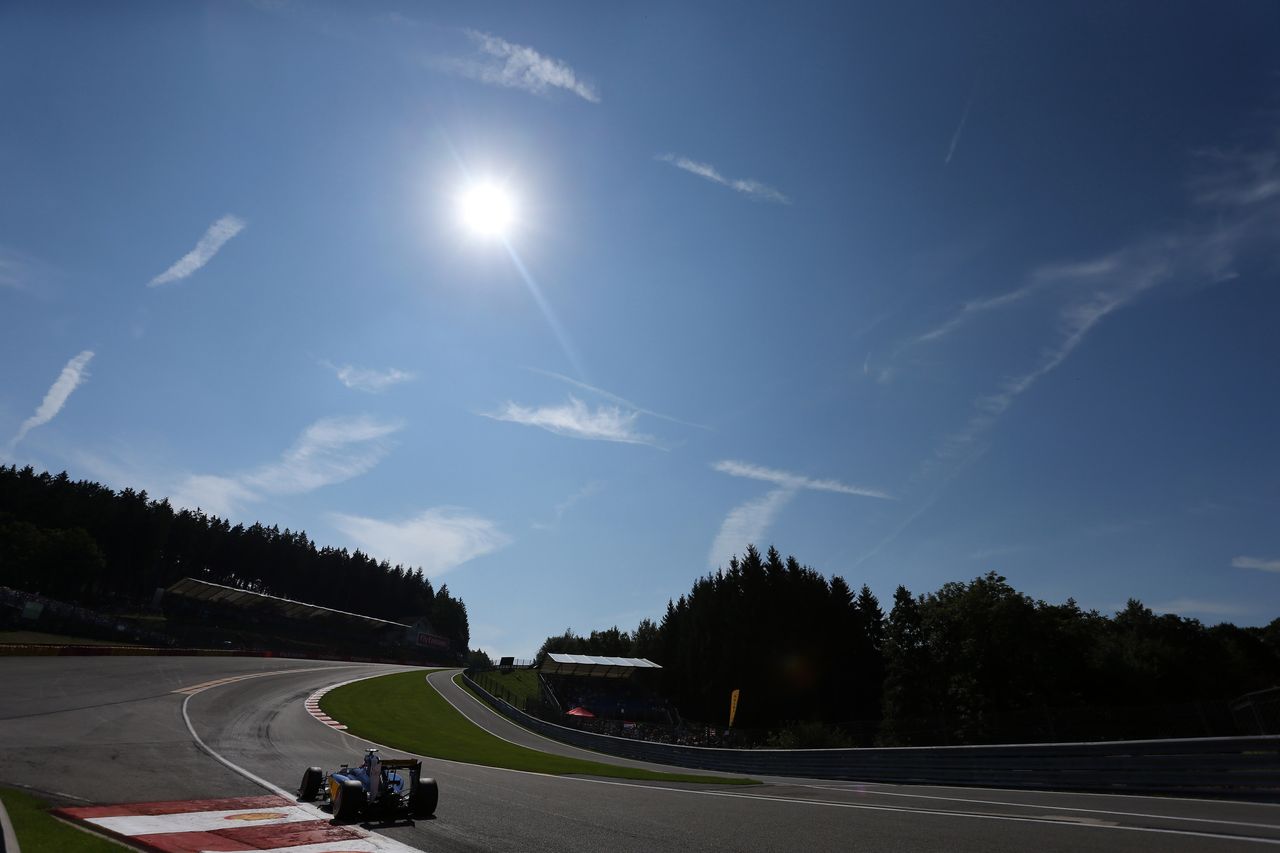 GP BELGIO, 22.08.2015 - Prove Libere 3, Felipe Nasr (BRA) Sauber C34