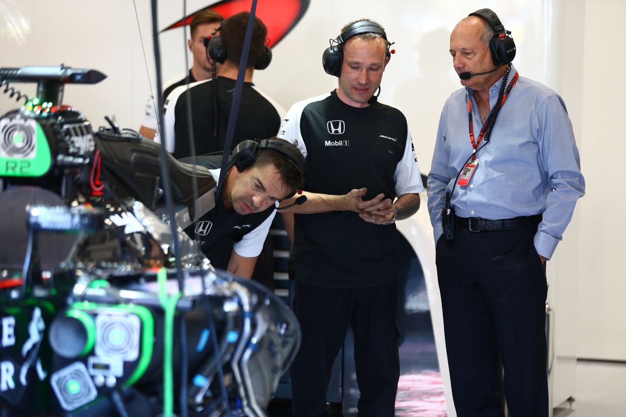 GP BELGIO, 22.08.2015 - Prove Libere 3, Ron Dennis (GBR) McLaren Executive Chairman
