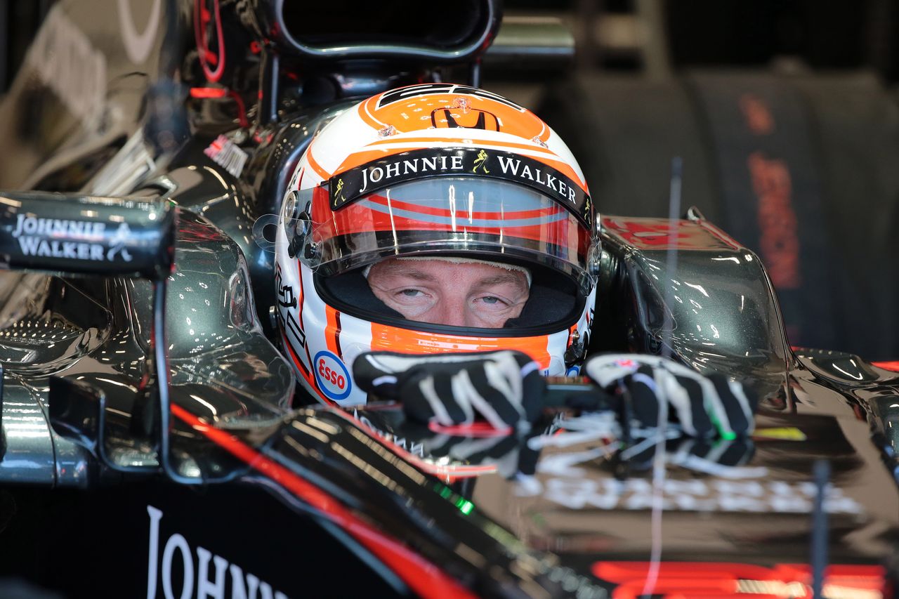GP BELGIO, 22.08.2015 - Prove Libere 3, Jenson Button (GBR)  McLaren Honda MP4-30.