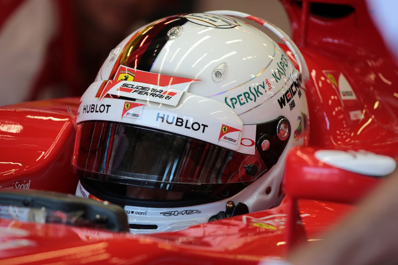 GP BELGIO, 22.08.2015 - Prove Libere 3, Sebastian Vettel (GER) Ferrari SF15-T