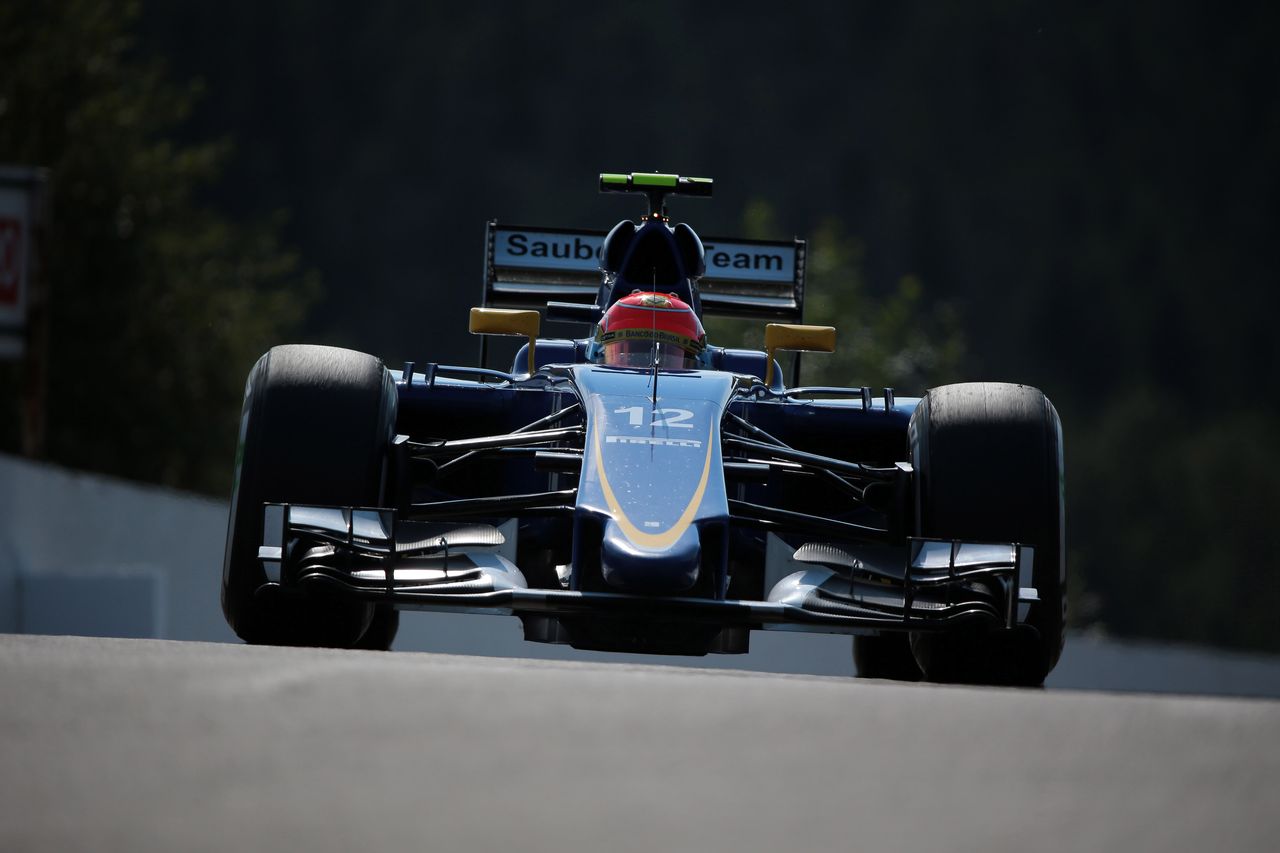 GP BELGIO, 22.08.2015 - Prove Libere 3, Felipe Nasr (BRA) Sauber C34