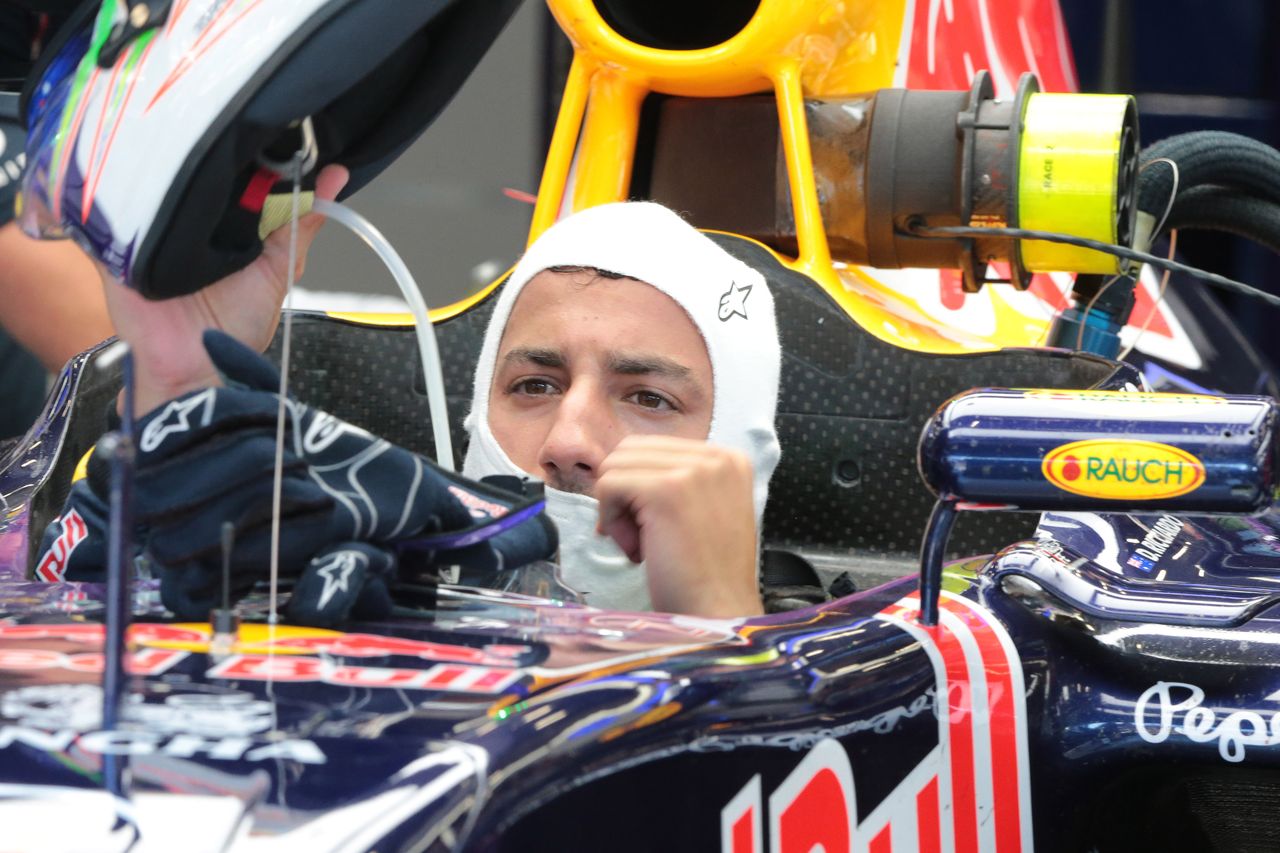 GP BELGIO, 22.08.2015 - Prove Libere 3, Daniel Ricciardo (AUS) Red Bull Racing RB11