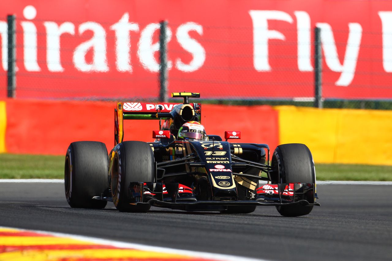 GP BELGIO, 22.08.2015 - Prove Libere 3, Pastor Maldonado (VEN) Lotus F1 Team E23