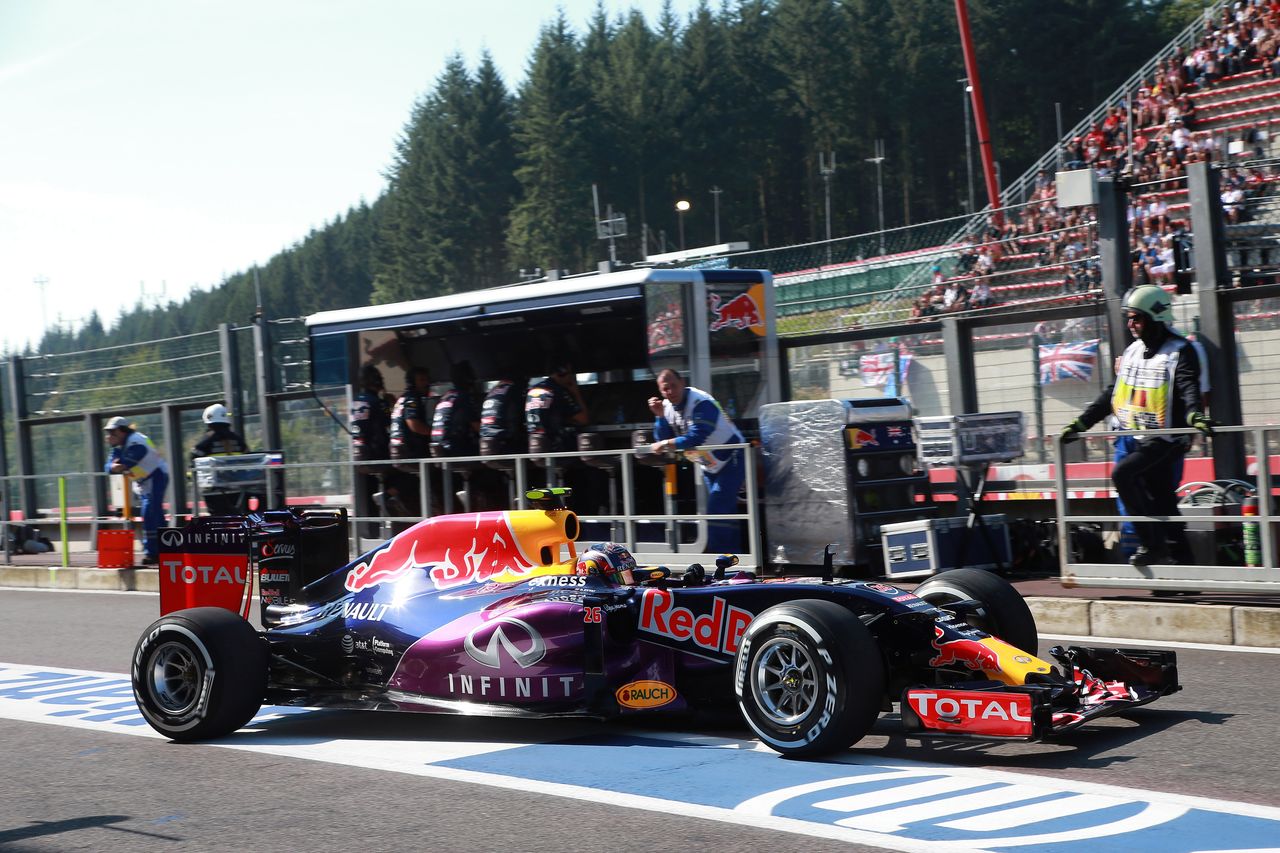 GP BELGIO, 22.08.2015 - Prove Libere 3, Daniil Kvyat (RUS) Red Bull Racing RB11