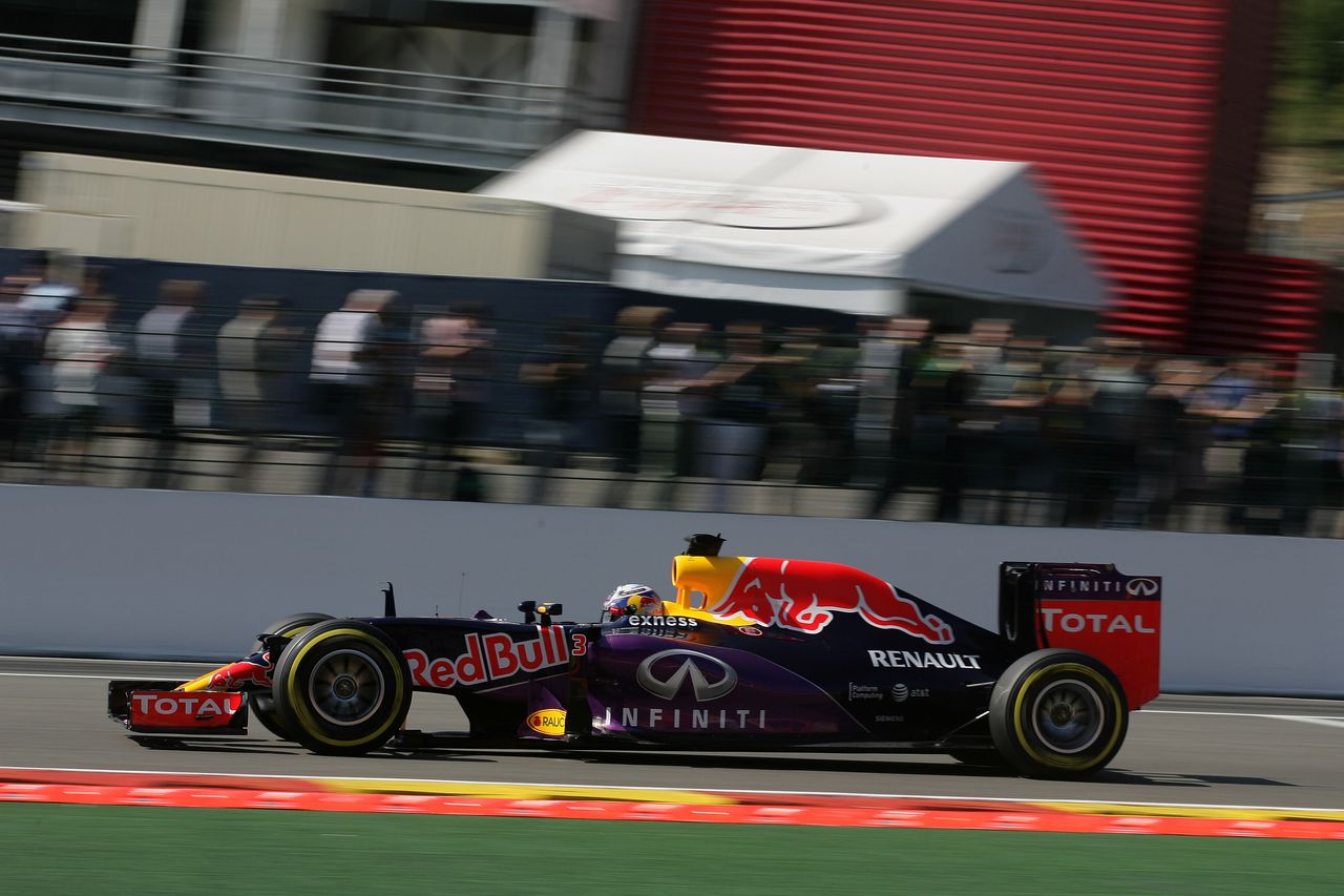 GP BELGIO, 22.08.2015 - Prove Libere 3, Daniel Ricciardo (AUS) Red Bull Racing RB11