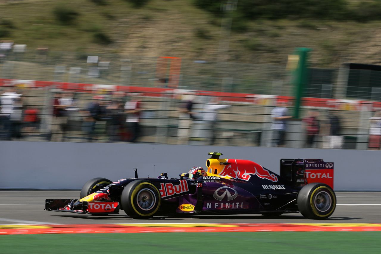 GP BELGIO, 22.08.2015 - Prove Libere 3, Daniil Kvyat (RUS) Red Bull Racing RB11