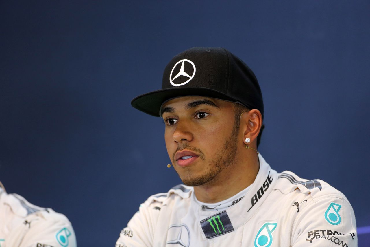 GP BELGIO, 22.08.2015 - Qualifiche, Conferenza Stampa, Lewis Hamilton (GBR) Mercedes AMG F1 W06