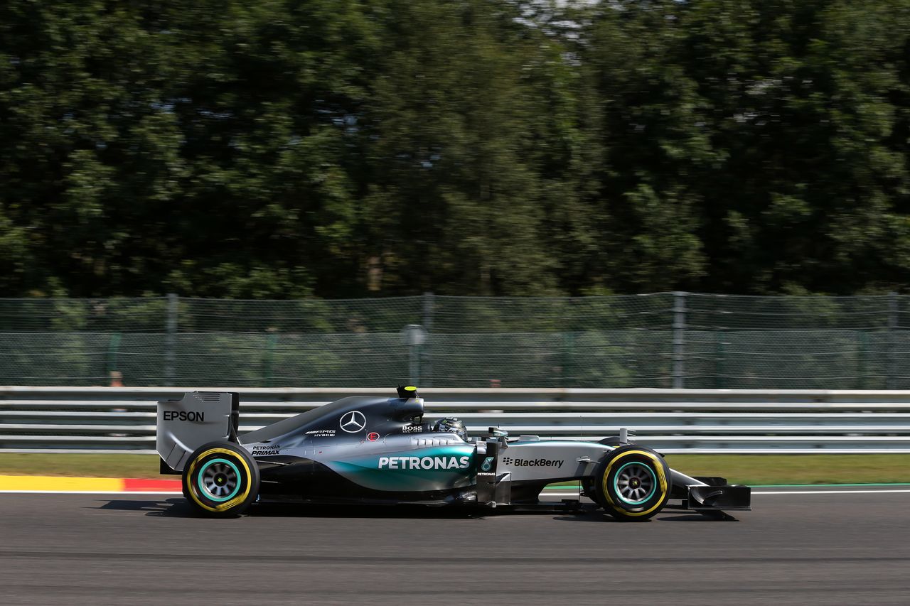 GP BELGIO, 22.08.2015 - Qualifiche, Nico Rosberg (GER) Mercedes AMG F1 W06