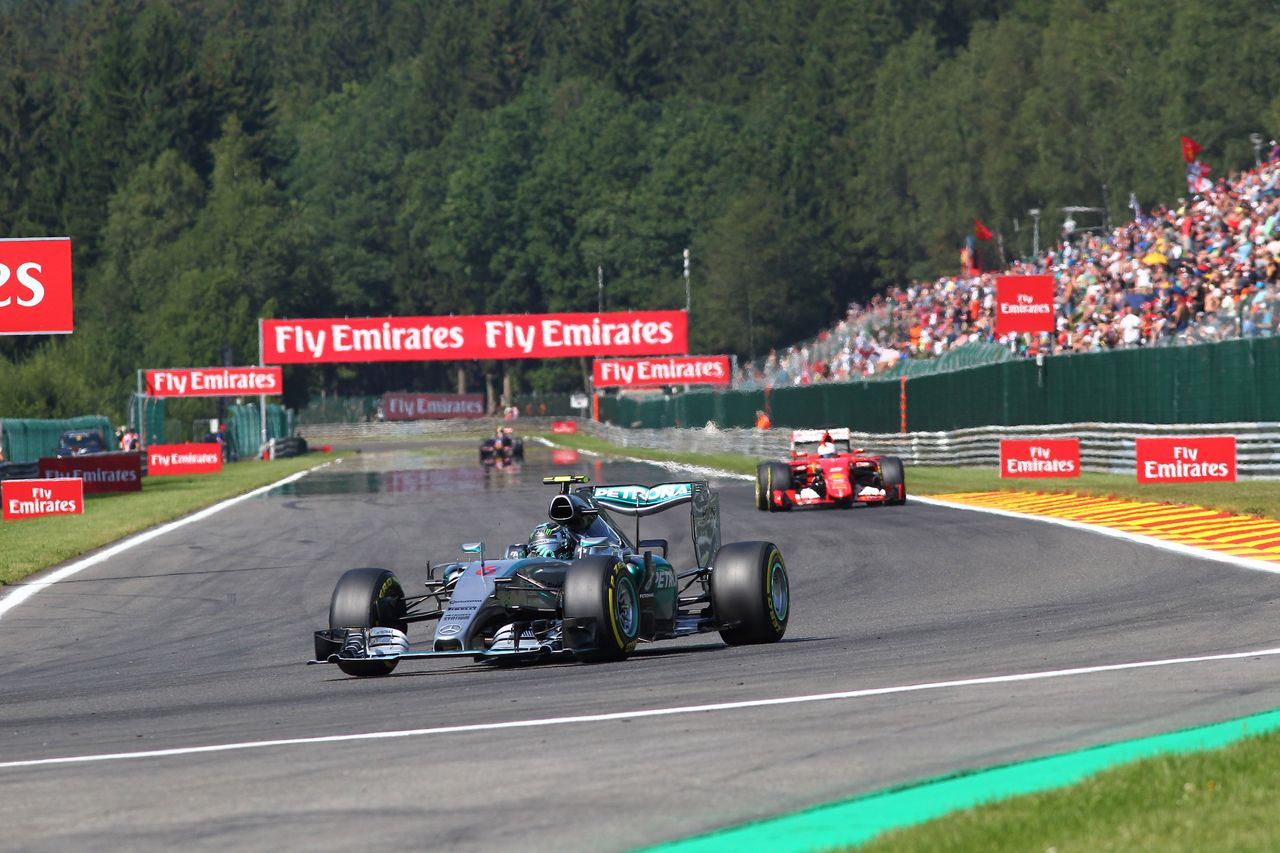 GP BELGIO, 22.08.2015 - Qualifiche, Nico Rosberg (GER) Mercedes AMG F1 W06