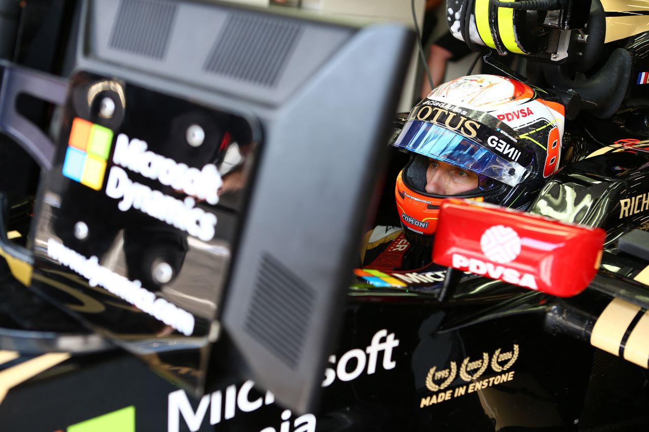 GP BELGIO, 21.08.2015 - Prove Libere 2, Romain Grosjean (FRA) Lotus F1 Team E23