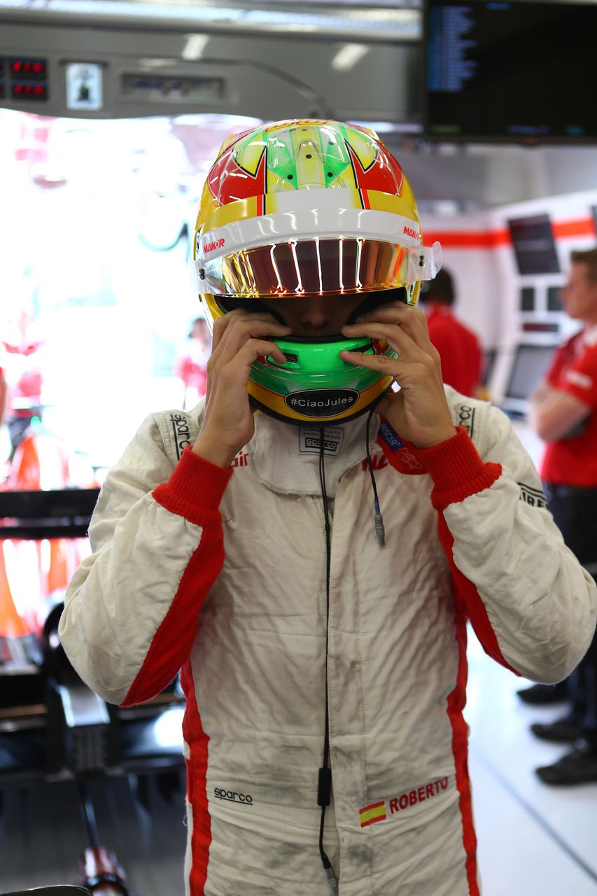 GP BELGIO, 21.08.2015 - Prove Libere 2, Roberto Merhi (ESP) Manor Marussia F1 Team