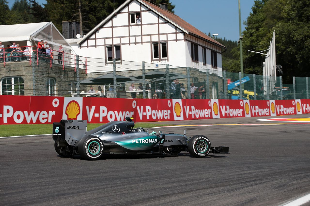 GP BELGIO, 21.08.2015 - Prove Libere 1, Nico Rosberg (GER) Mercedes AMG F1 W06