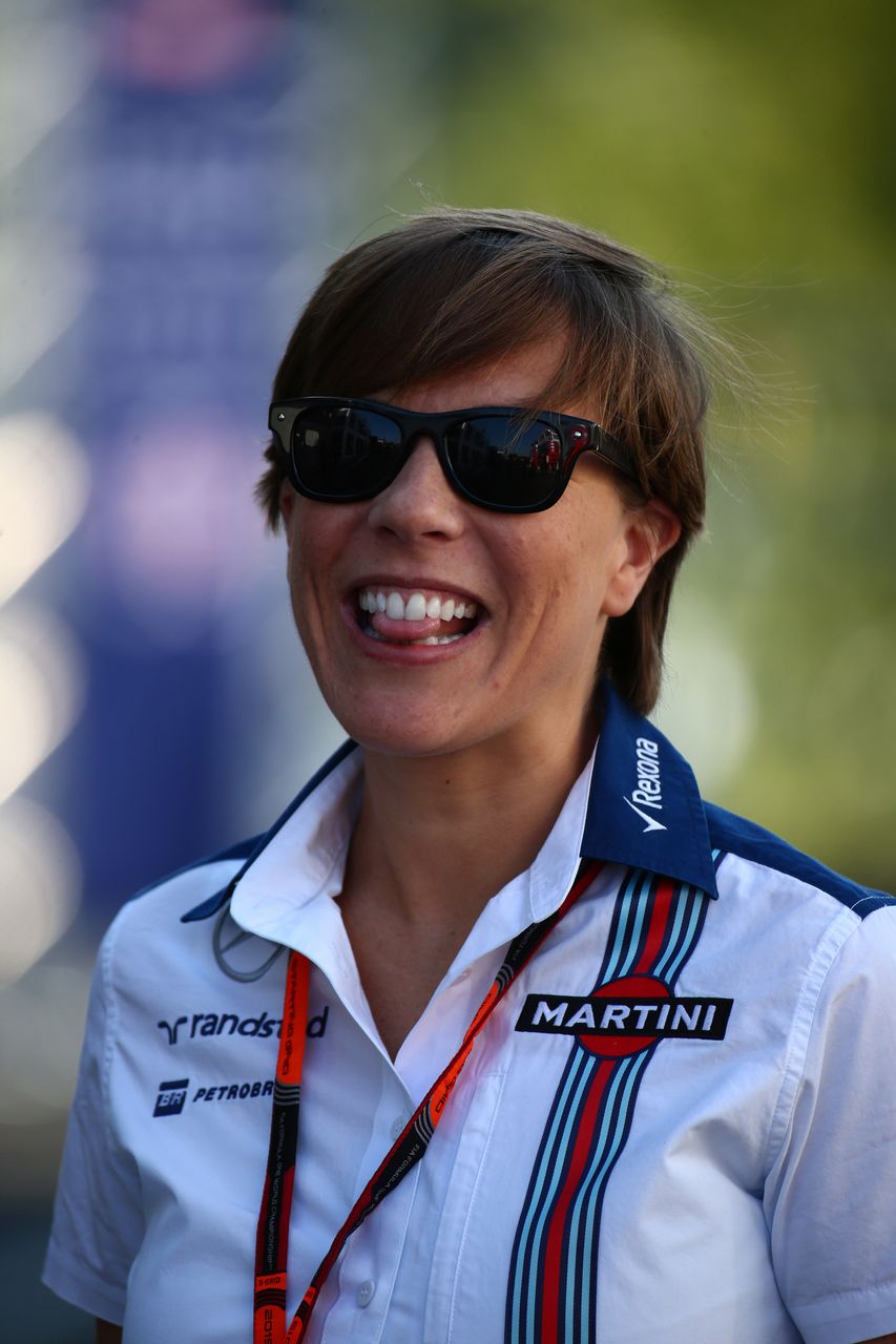 GP BELGIO, 21.08.2015 - Claire Williams (GBR) Williams Deputy Team Principal.