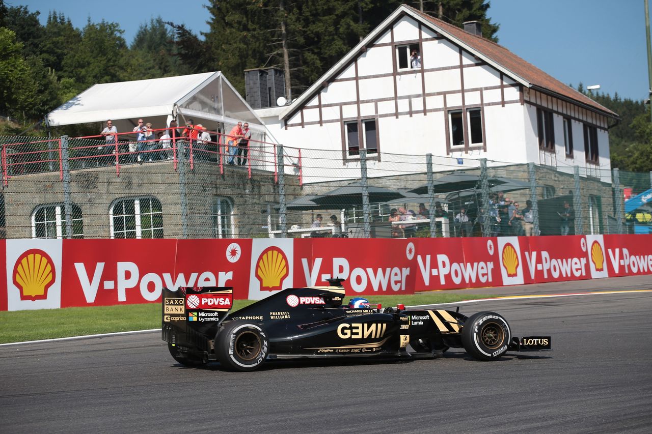 GP BELGIO, 21.08.2015 - Prove Libere 1, Jolyon Palmer (GBR) Test Driver, Lotus F1 Team