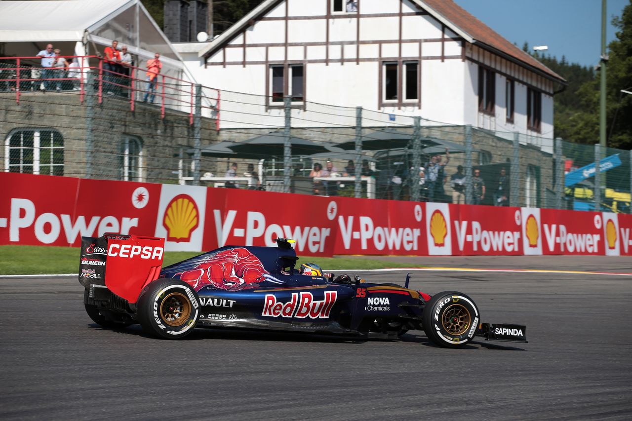 GP BELGIO, 21.08.2015 - Prove Libere 1, Carlos Sainz Jr (ESP) Scuderia Toro Rosso STR10