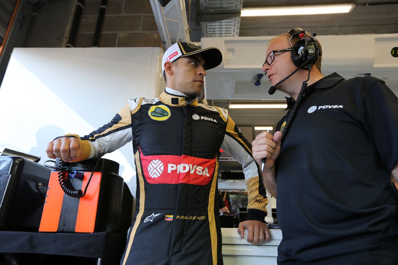 GP BELGIO, 21.08.2015 - Prove Libere 1, Pastor Maldonado (VEN) Lotus F1 Team E23
