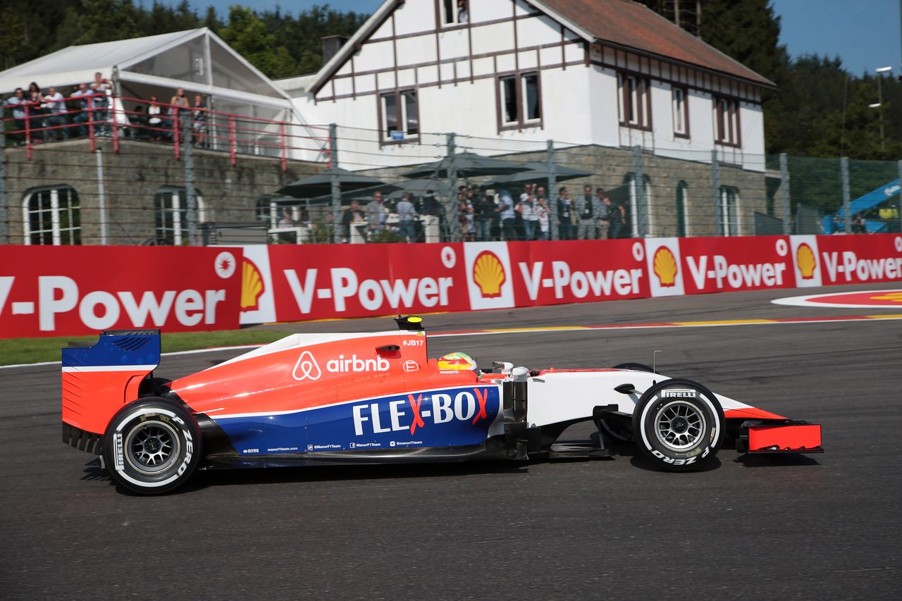 GP BELGIO, 21.08.2015 - Prove Libere 1, Roberto Merhi (ESP) Manor Marussia F1 Team