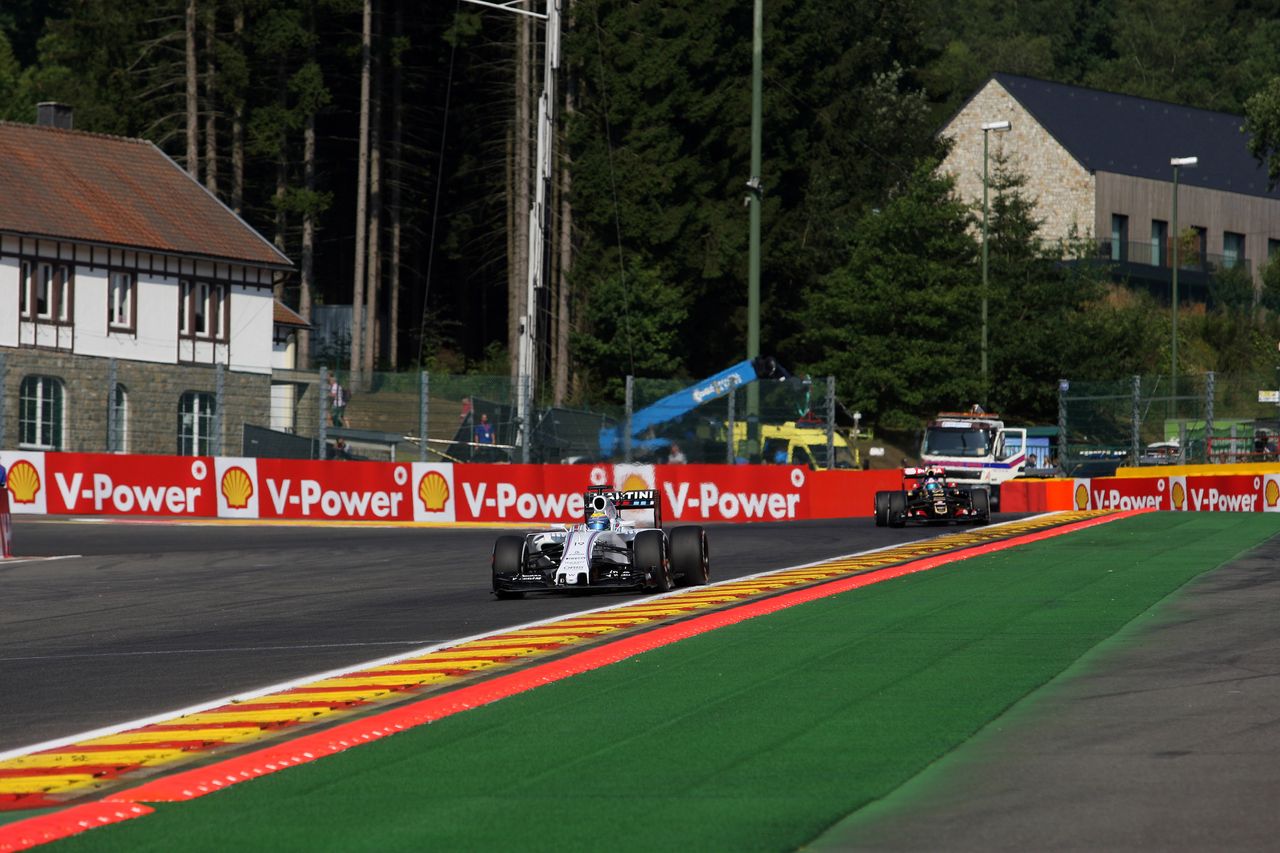 GP BELGIO, 21.08.2015 - Prove Libere 1, Felipe Massa (BRA) Williams F1 Team FW37