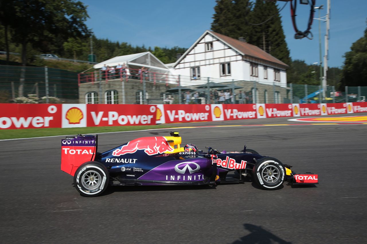 GP BELGIO, 21.08.2015 - Prove Libere 1, Daniil Kvyat (RUS) Red Bull Racing RB11