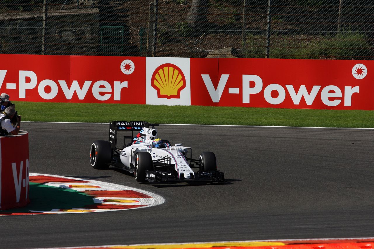GP BELGIO, 21.08.2015 - Prove Libere 1, Felipe Massa (BRA) Williams F1 Team FW37