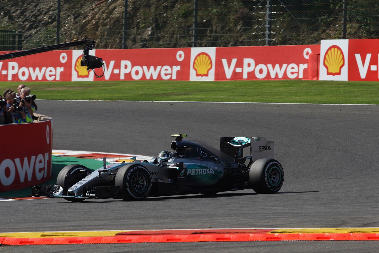 GP BELGIO, 21.08.2015 - Prove Libere 1, Nico Rosberg (GER) Mercedes AMG F1 W06
