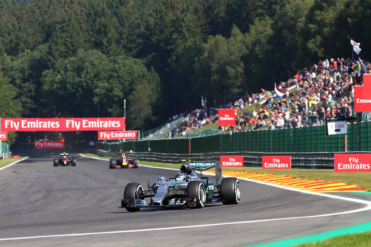 GP BELGIO, 21.08.2015 - Prove Libere 1, Nico Rosberg (GER) Mercedes AMG F1 W06