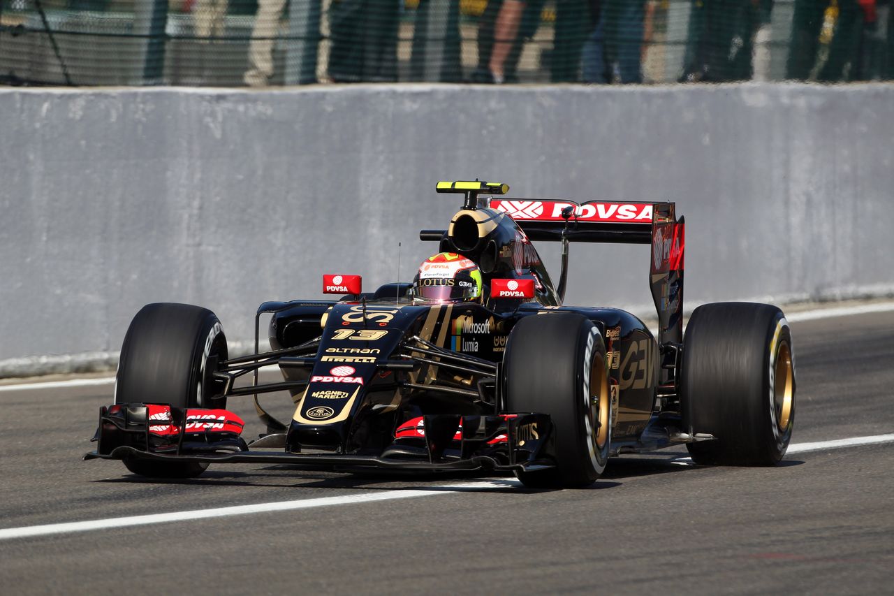 GP BELGIO, 21.08.2015 - Prove Libere 1, Pastor Maldonado (VEN) Lotus F1 Team E23