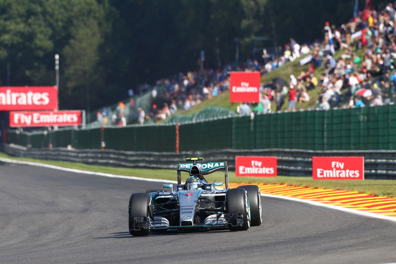 GP BELGIO, 21.08.2015 - Prove Libere 1, Nico Rosberg (GER) Mercedes AMG F1 W06